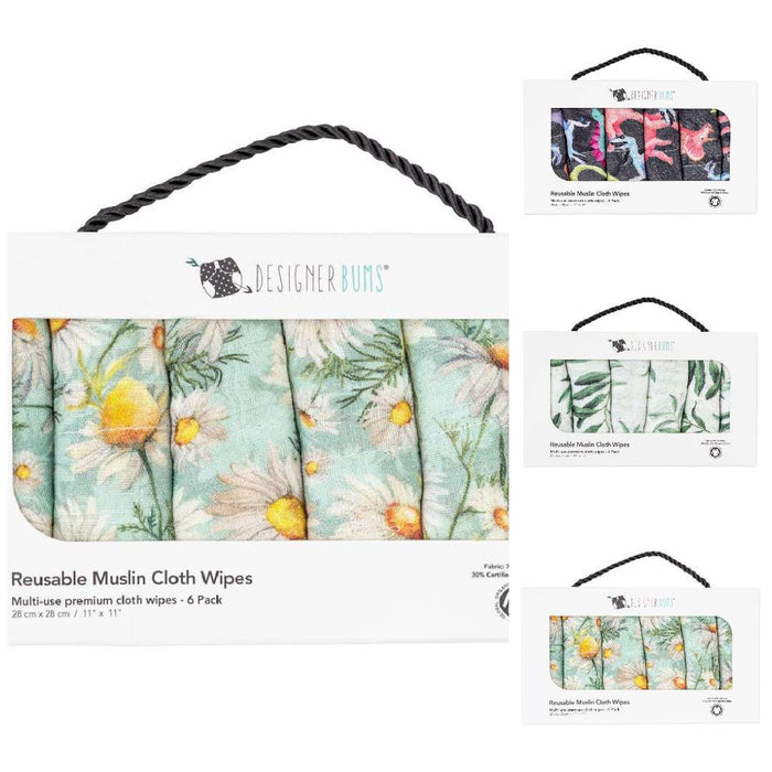 Reusable Muslim Cloth Wipes - Designer Bums